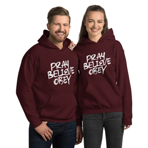 Pray Believe Obey (PBO) Unisex Hoodie
